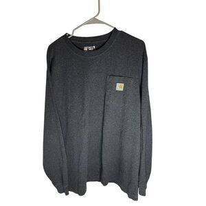 Carhartt Men's Standard Loose Fit Long Sleeve Pocket T-Shirt Multicolor …